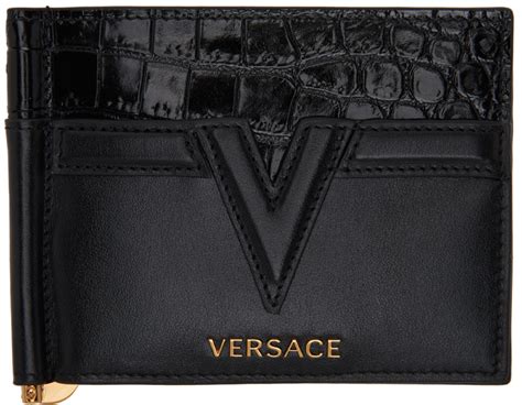 versace money clip for sale|versace wallet case.